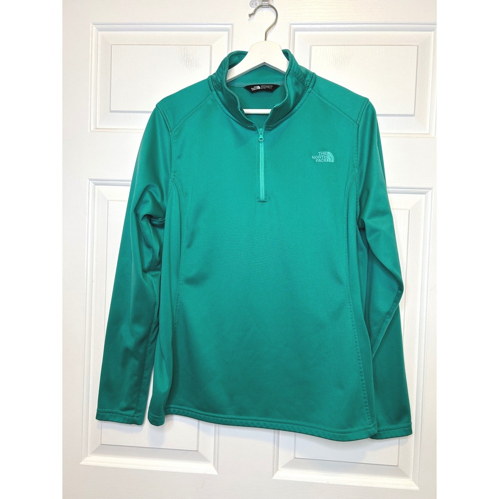 The North Face Quarter Zip Pullover XL Green